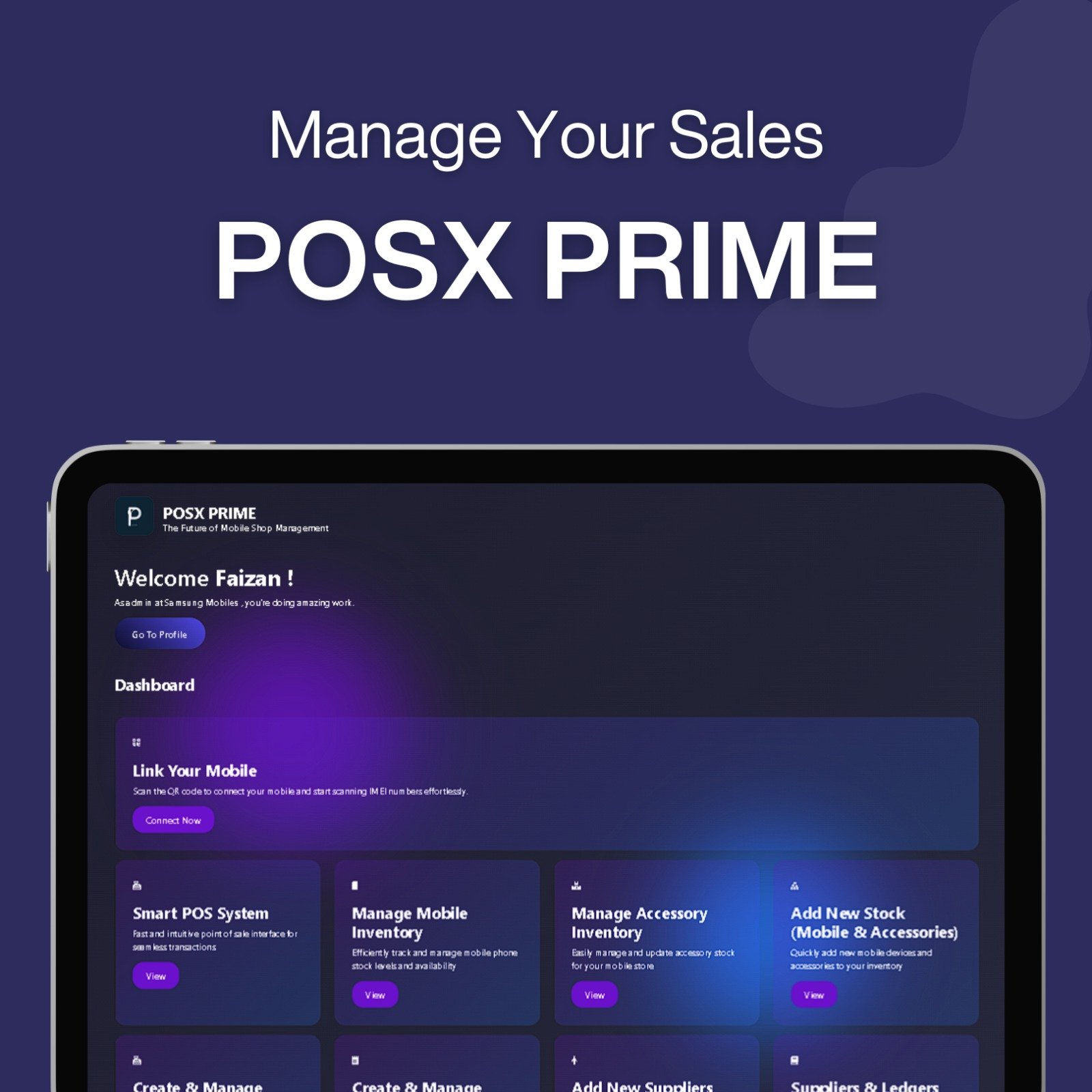 POSX - Advanced Mobile POS & Inventory Management System